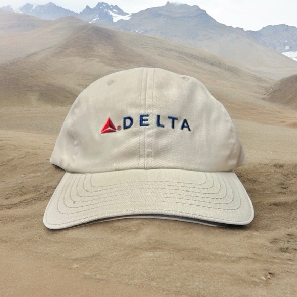 Delta Air Lines Adjustable Baseball Hat One Size Fits Most Collectible New - Picture 16 of 16